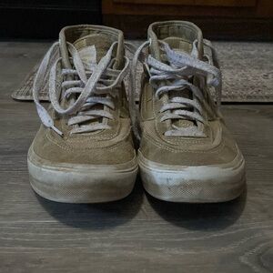 Tan Vans High tops